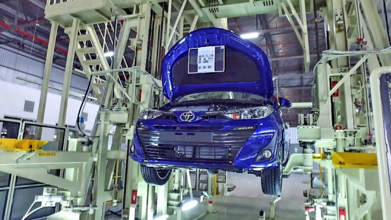 Toyota assembly plant at Bukit Raja, operated by Assembly Services Sdn Bhd