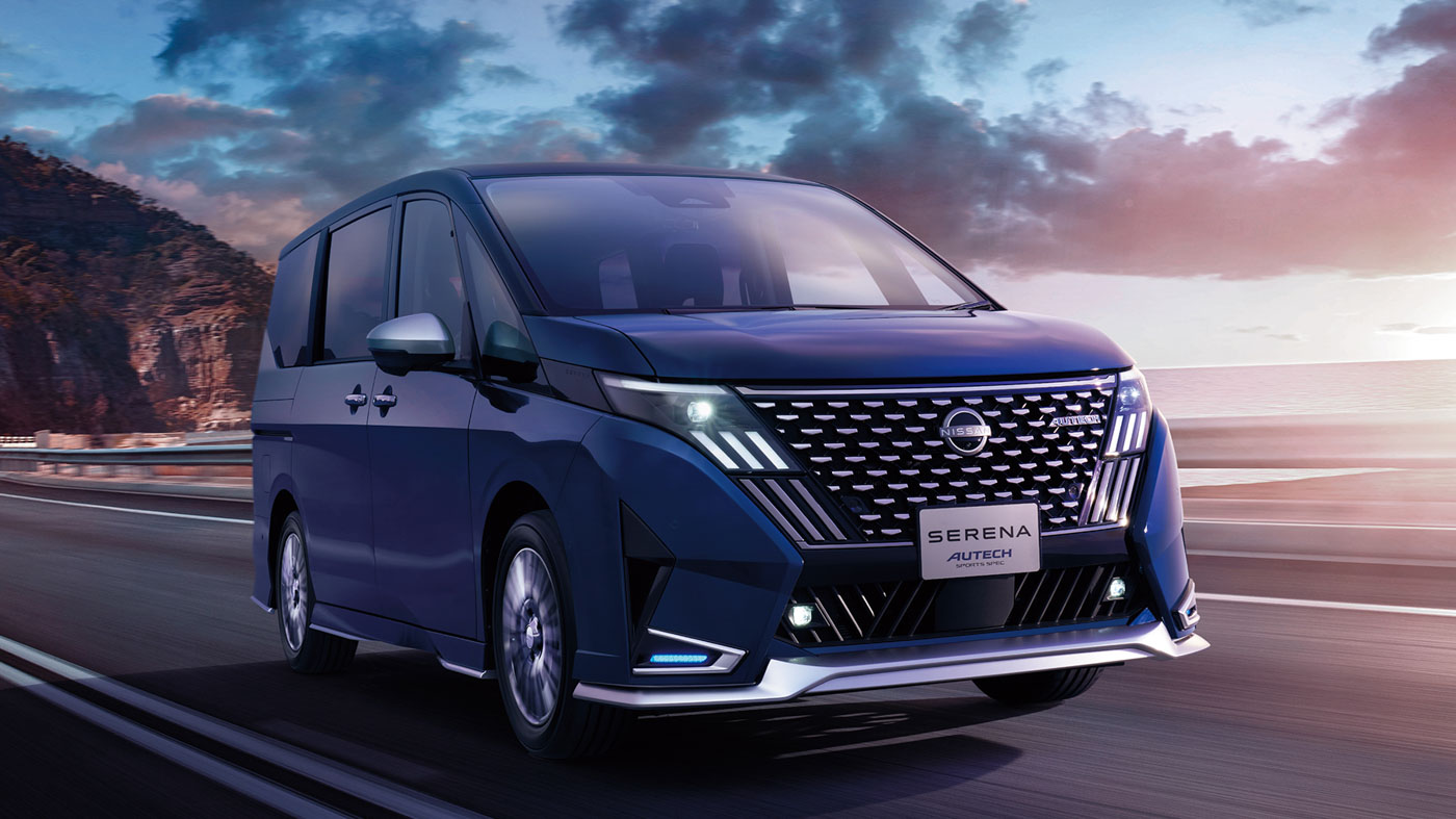 Nissan Serena facelift debuts in Japan with a new face and subtle